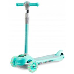 Trotineta cu roti cu LED Ricokids Piko 765000 - Turcoaz