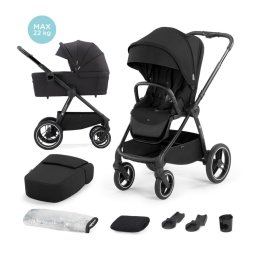 Carucior copii multifunctional 2 in 1 Kinderkraft Nea Night Black
