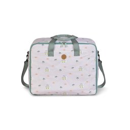Geanta mamici, compartimentata, manere si curea de purtat, Aloha