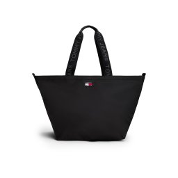 Tommy Jeans Plase de cumpărături 'ESS' roșu / negru / alb