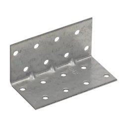 Coltar perforat ranforsat, Domax, 40x40x80x1,5 mm