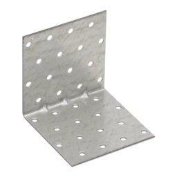 Coltar perforat ranforsat, Domax, 80x80x80x1,5 mm