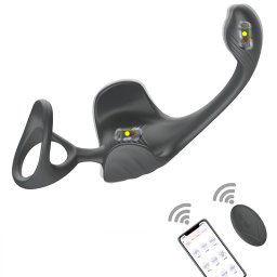 Vibrator LoveS Cock Ring II Black