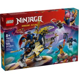 LEGO® NINJAGO® 71843 - Robotul calaret de dragon al lui Rogue