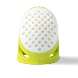 Degetar croitorie, marimea L, verde deschis cu alb, Prym Ergonomics 431142