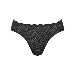 SLOGGI Slip 'ZERO Feel Bliss' negru / argintiu