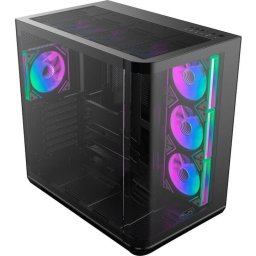 Carcasa Atreus BT4, MiddleTower, Fara sursa, E-ATX, Negru