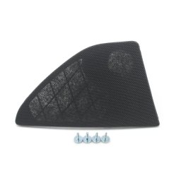 Grila Sita Capac Difuzor Boxa Usa Portiera Dedicat BMW Seria 5 F10 F11, Spate, Stanga, Negru