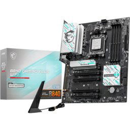 Placa de baza MSI 840M GAMING PLUS WIFI6E - Socket AM5 - motherboard black/silver