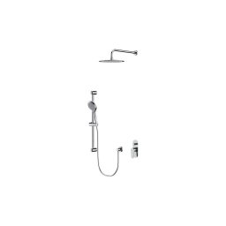 Set de duș cu baterie ascunsă Cersanit S952-011 MODUO crom lucios