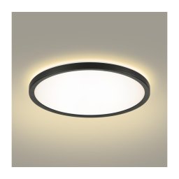 Plafonieră LED dimabilă cu senzor de mișcare ULTRA SLIM LED/24W/230V d. 42 cm + telecomandă
