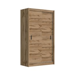 Dulap cu uși glisante SAPHIRA 150x215 cm, stejar Wotan