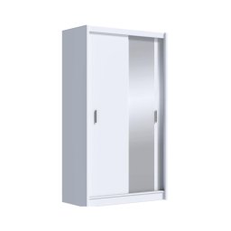 Dulap cu oglindă SABRINA 150x215 cm alb