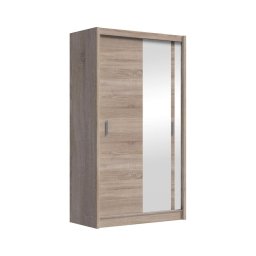Dulap cu oglindă SABRINA 120x215 cm, stejar sonoma