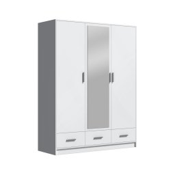 Dulap cu oglindă SANNA 150x215 cm alb