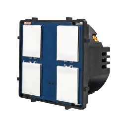 Modul Intrerupator Cvadruplu din Silicon cu Touch LUXION SmartElectro IntelligentHouse