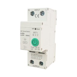 Siguranta automata Wi-Fi LUXION, 63A 2 Poli (1P+N), Monitorizare consum, Control aplicatie SmartElectro IntelligentHouse