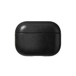 NOMAD Leather compatibila cu Apple AirPods Pro 2 Black