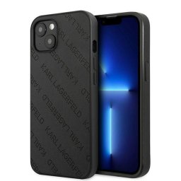 Husa Karl Lagerfeld KLHCP13SPTLK iPhone 13 mini 5,4 "hardcase black / black Perforated Allover