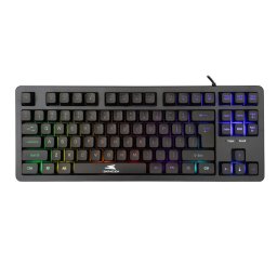 Tastatura BGK-01114 Krill Layout US TKL Design Negru