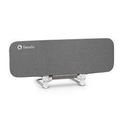 Protectie laterala pat Lionelo Lora 105 x 45 cm Gri