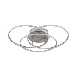Plafonieră LED Globo 67355-40N KOMBOS 40W/230V d. 45,6 cm crom mat