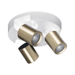 Spot Kanlux 38967 LAURIN 3xGU10/10W/230V alamă/alb