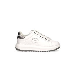 KARL LAGERFELD Sneakers Kapri Lug Maison Karl Lace KL67538 01s-white lthr w/silver