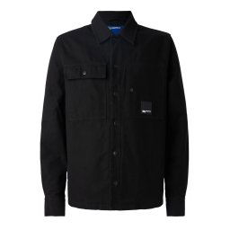 KARL LAGERFELD M Geacă Klj Canvas Overshirt A3M14059 999 black