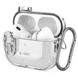 TECH-PROTECT Slim Hook compatibila cu Apple AirPods Pro / Pro 2 Clear