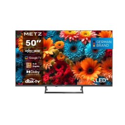 Televizor Metz QLED 50MQF7500Z 126Cm 50Inch Smart Google TV 4K Ultra HD 120Hz Clasa F Gri