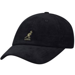 Sapca Kangol Cord Adjustable Baseball Negru