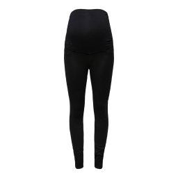Only Maternity Jeggings 'OLMRAIN' negru denim