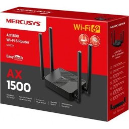Router wireless MR62X, 3x LAN, 1X WAN, Negru