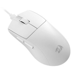 Mouse M724W K1ng 1K – Mouse gaming wireless 2.4 GHz, optic 12.000 DPI, 7 butoane + scroll, alb