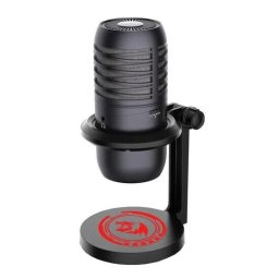 Microfon Nebula iluminare RGB cu stand Negru