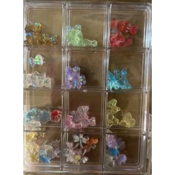 Set figurine 3D voluminoase pentru manichiură D-1