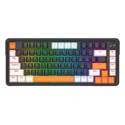 Tastatura Landshaker, RGB LED, USB, Mecanica, Multicolor