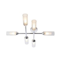 Lustră aplicată pentru baie Endon 95045 NATORI 6xG9/3W/230V IP44 crom lucios
