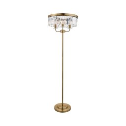 Lampadar Endon 110644 CHESTERFIELD 3xE14/6W/230V alamă