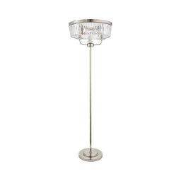 Lampadar Endon 108103 CHESTERFIELD 3xE14/6W/230V crom lucios