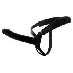 Hidden Desire Inferno Silicone Hollow Penis Strap-On 20cm Black