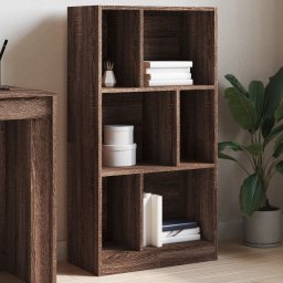 Biblioteca, stejar maro, 57x28,5x107,5 cm, lemn prelucrat GartenMobel Dekor