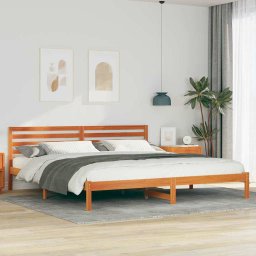 Cadru de pat Maro ceruit 180 x 210 cm Lemn de brad solid GartenMobel Dekor