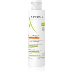 A-Derma Exomega Control Emollient Foaming gel gel hidratant spumant pentru piele uscata spre atopica 200 ml