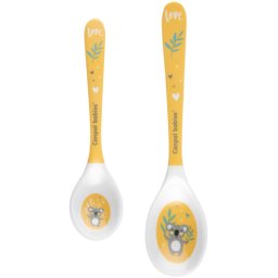 Canpol babies Exotic Animals Spoon linguriță Yellow 2 buc