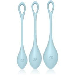 Satisfyer YONI POWER 2 TRAINING bile kegel Blue 3 buc
