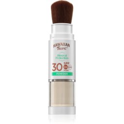 Hawaiian Tropic Mineral Protection Powder Brush pudra protectoare de lumina , rezistenta la apa SPF 30 4.25 g