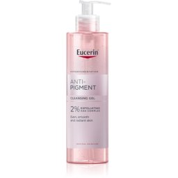 Eucerin Anti-Pigment Cleansing Gel gel de curățare, cu efect de iluminare 400 ml