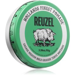 Reuzel Green Grease Medium Hold alifie pentru par 95 g